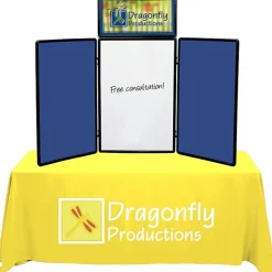 Show N Write Tabletop Display Kit - 6 feet - Header