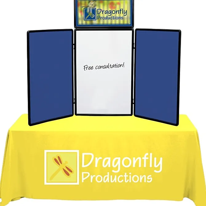 Show N Write Tabletop Display Kit - 6 feet - Header