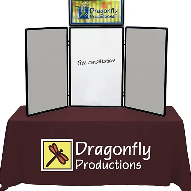 Show N Write Tabletop Display Kit - 6 feet - Header