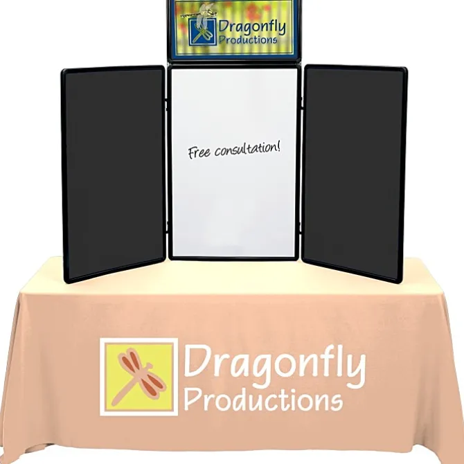 Show N Write Tabletop Display Kit - 6 feet - Header