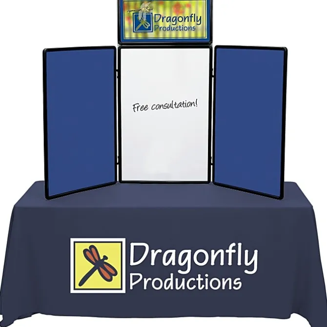 Show N Write Tabletop Display Kit - 6 feet - Header