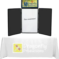 Show N Write Tabletop Display Kit - 6 feet - Header