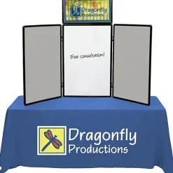 Show N Write Tabletop Display Kit - 6 feet - Header