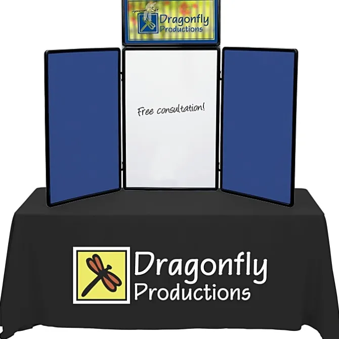 Show N Write Tabletop Display Kit - 6 feet - Header