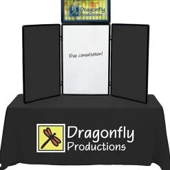 Show N Write Tabletop Display Kit - 6 feet - Header