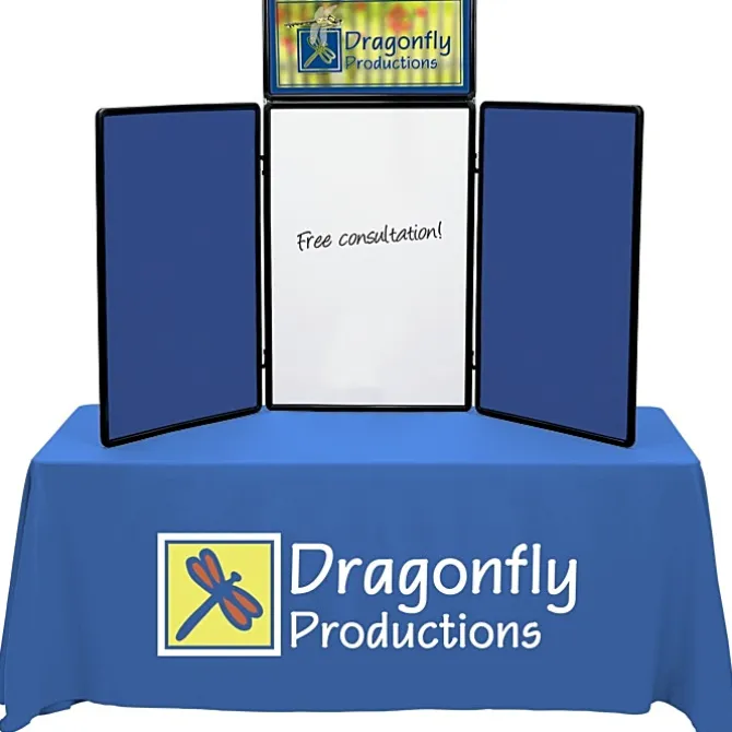Show N Write Tabletop Display Kit - 6 feet - Header