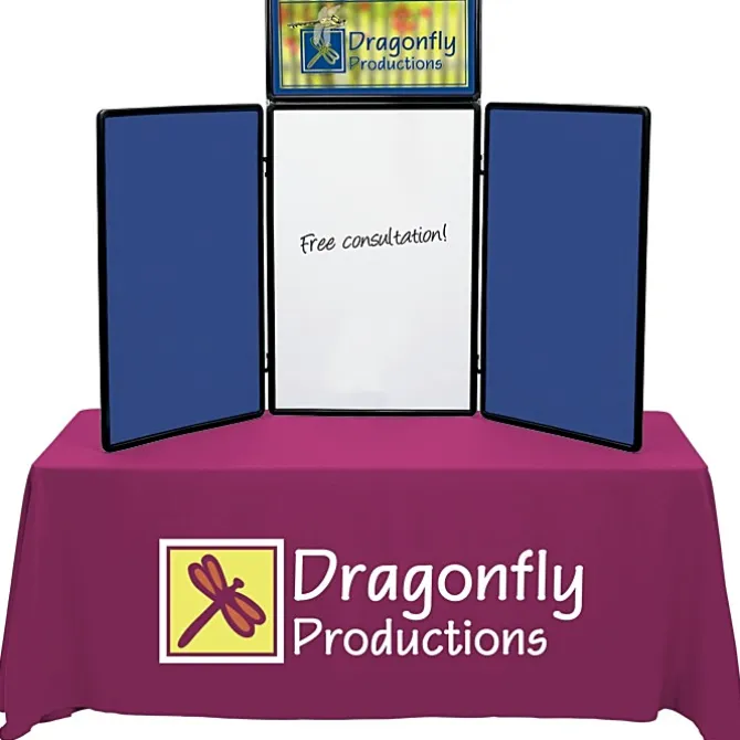 Show N Write Tabletop Display Kit - 6 feet - Header