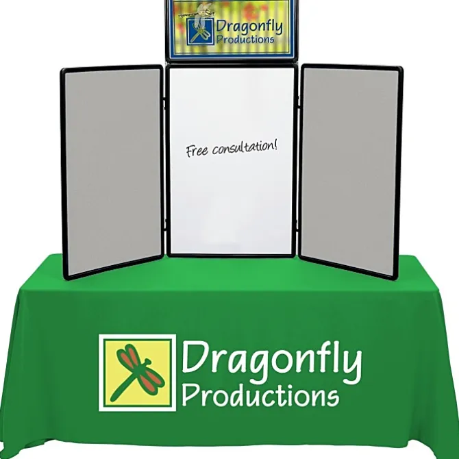 Show N Write Tabletop Display Kit - 6 feet - Header