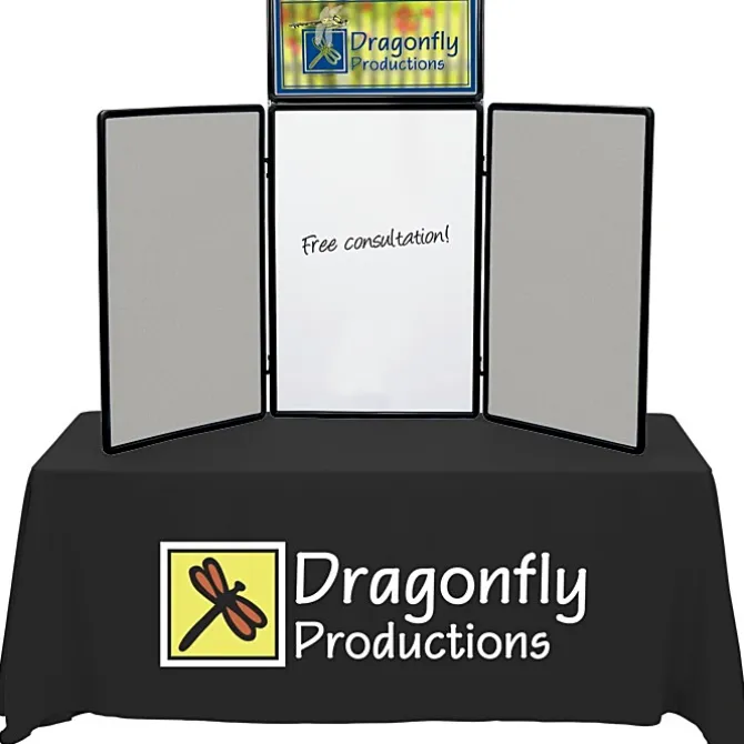 Show N Write Tabletop Display Kit - 6 feet - Header