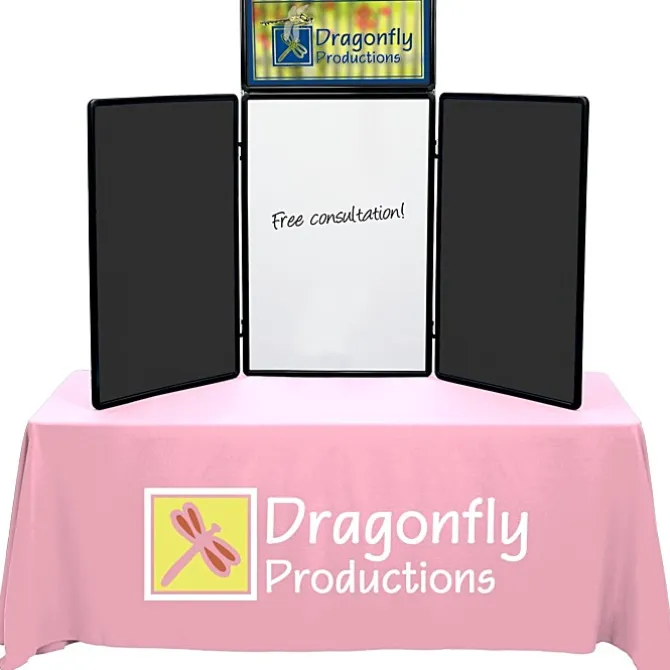 Show N Write Tabletop Display Kit - 6 feet - Header