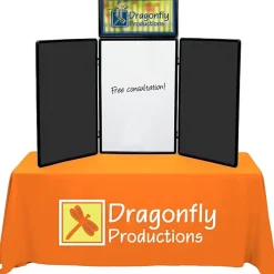 Show N Write Tabletop Display Kit - 6 feet - Header