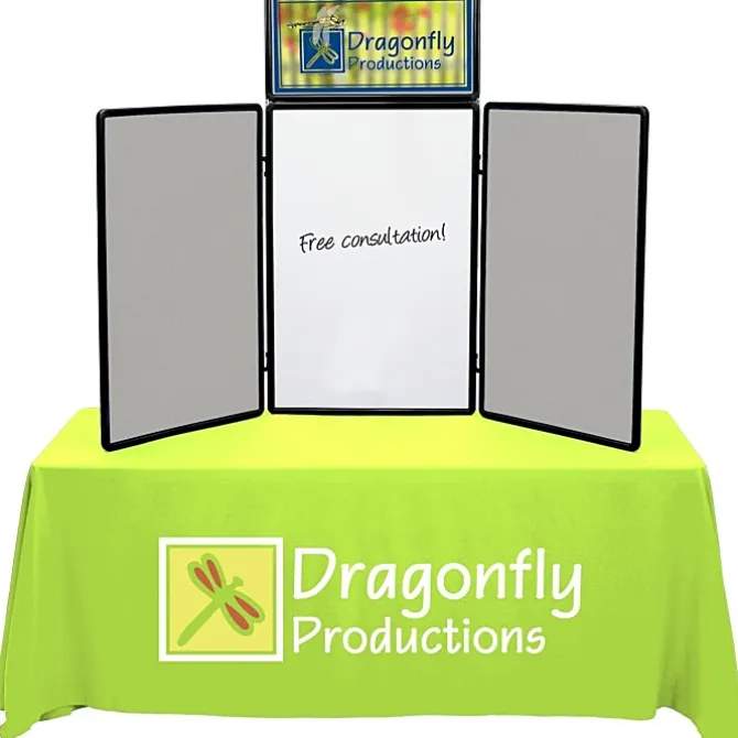 Show N Write Tabletop Display Kit - 6 feet - Header