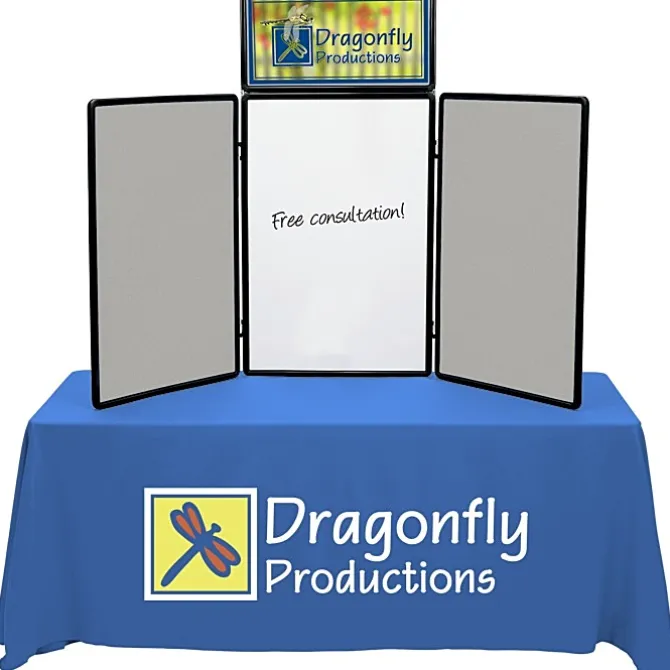 Show N Write Tabletop Display Kit - 6 feet - Header