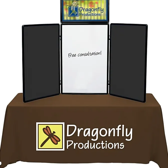 Show N Write Tabletop Display Kit - 6 feet - Header