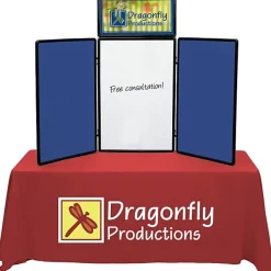 Show N Write Tabletop Display Kit - 6 feet - Header