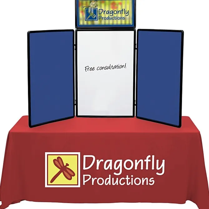 Show N Write Tabletop Display Kit - 6 feet - Header