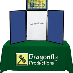 Show N Write Tabletop Display Kit - 6 feet - Header