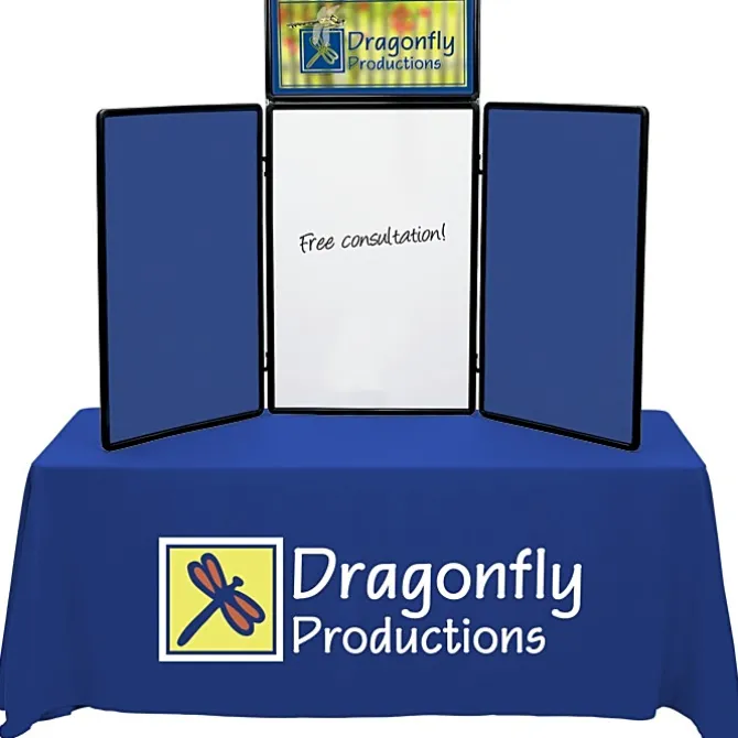 Show N Write Tabletop Display Kit - 6 feet - Header