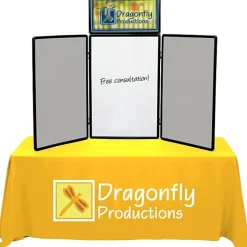 Show N Write Tabletop Display Kit - 6 feet - Header