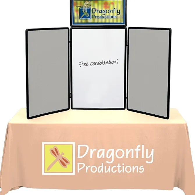 Show N Write Tabletop Display Kit - 6 feet - Header