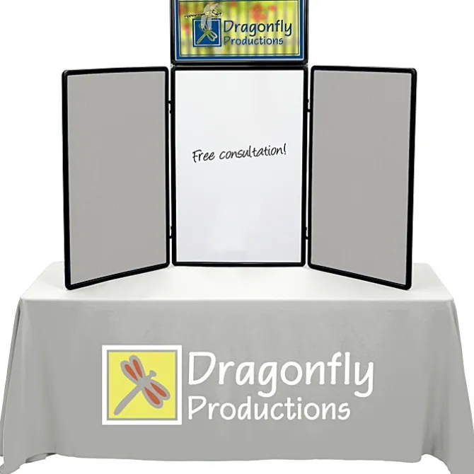 Show N Write Tabletop Display Kit - 6 feet - Header