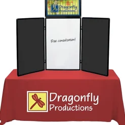 Show N Write Tabletop Display Kit - 6 feet - Header