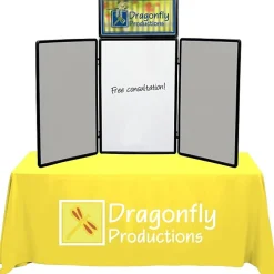 Show N Write Tabletop Display Kit - 6 feet - Header