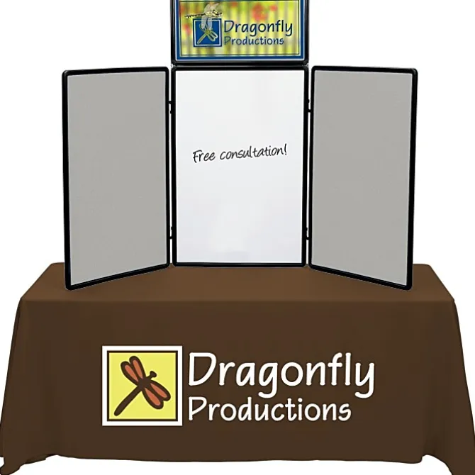 Show N Write Tabletop Display Kit - 6 feet - Header