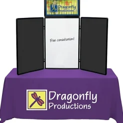 Show N Write Tabletop Display Kit - 6 feet - Header