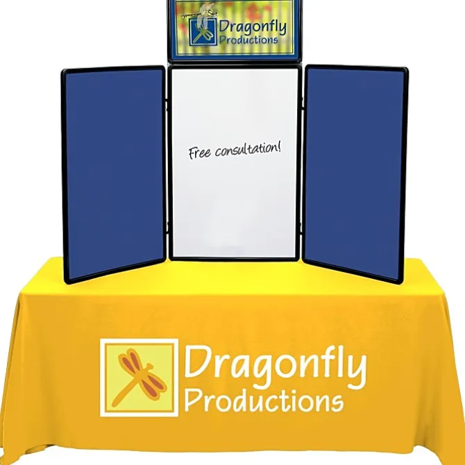 Show N Write Tabletop Display Kit - 6 feet - Header