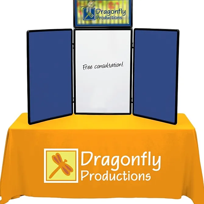Show N Write Tabletop Display Kit - 6 feet - Header