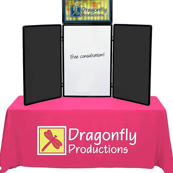 Show N Write Tabletop Display Kit - 6 feet - Header