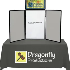 Show N Write Tabletop Display Kit - 6 feet - Header