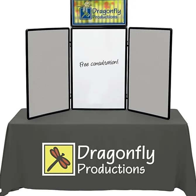 Show N Write Tabletop Display Kit - 6 feet - Header