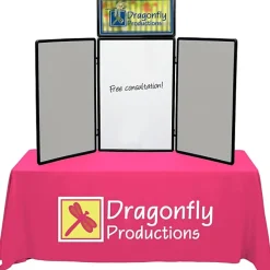Show N Write Tabletop Display Kit - 6 feet - Header