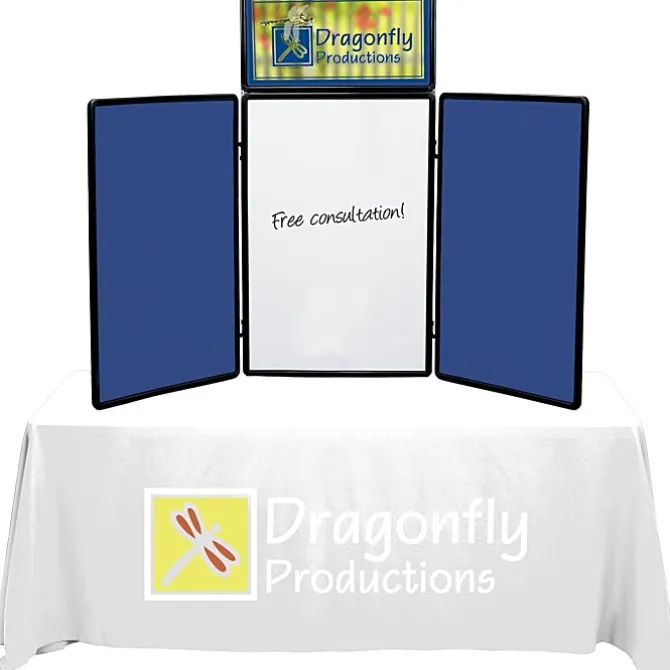 Show N Write Tabletop Display Kit - 6 feet - Header