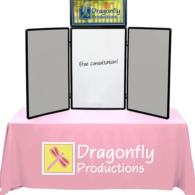 Show N Write Tabletop Display Kit - 6 feet - Header