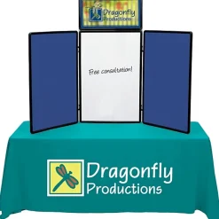 Show N Write Tabletop Display Kit - 6 feet - Header