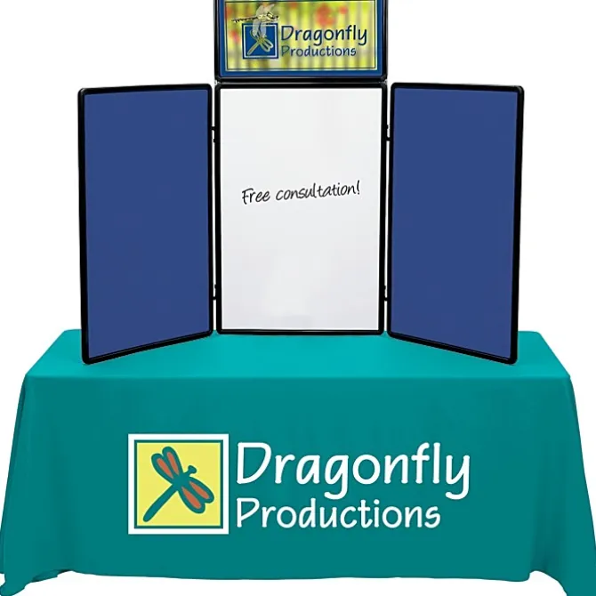 Show N Write Tabletop Display Kit - 6 feet - Header