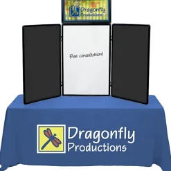 Show N Write Tabletop Display Kit - 6 feet - Header