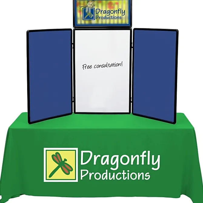 Show N Write Tabletop Display Kit - 6 feet - Header
