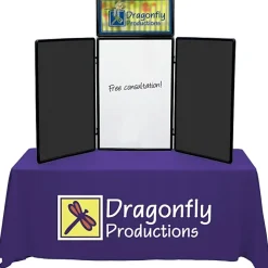 Show N Write Tabletop Display Kit - 6 feet - Header