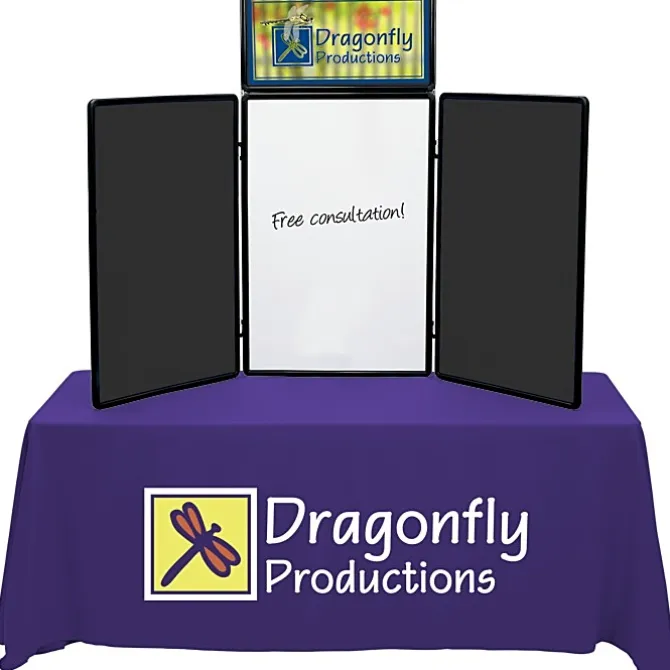 Show N Write Tabletop Display Kit - 6 feet - Header