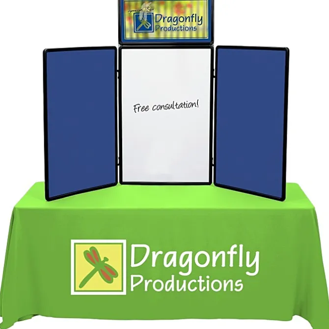 Show N Write Tabletop Display Kit - 6 feet - Header