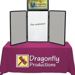 Show N Write Tabletop Display Kit - 6 feet - Header