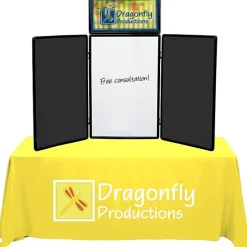 Show N Write Tabletop Display Kit - 6 feet - Header