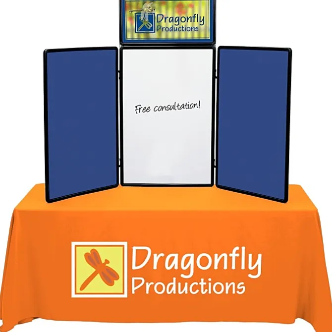 Show N Write Tabletop Display Kit - 6 feet - Header