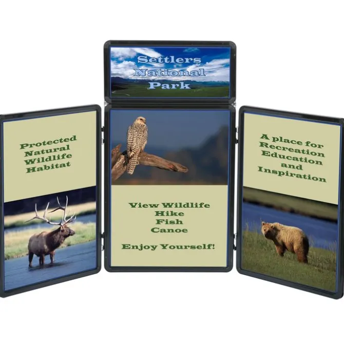 Show N Write Tabletop Display - 4 feet - Full Color