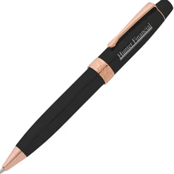Showstopper Twist Metal Pen - Rose Gold - Laser Engraved - 24 hr