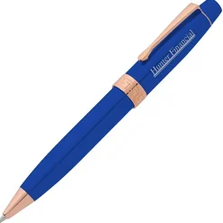 Showstopper Twist Metal Pen - Rose Gold - Laser Engraved - 24 hr
